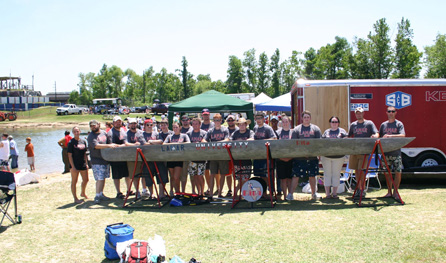 2006 concrete canoe team picture